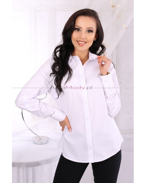 Klasyczna biała koszula OK020