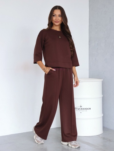 Spodnie Savannah brąz Trendy TS14