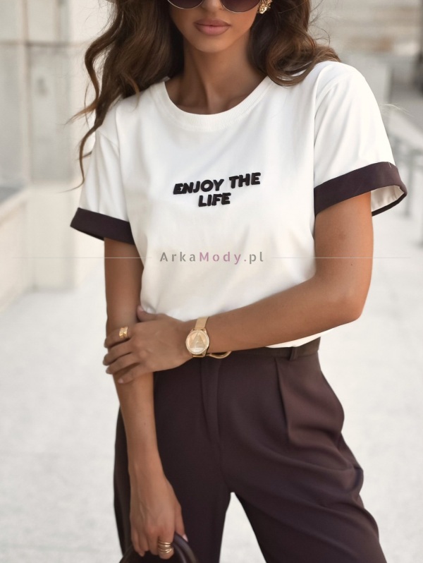 Bluzka ENJOY ecru Xana98