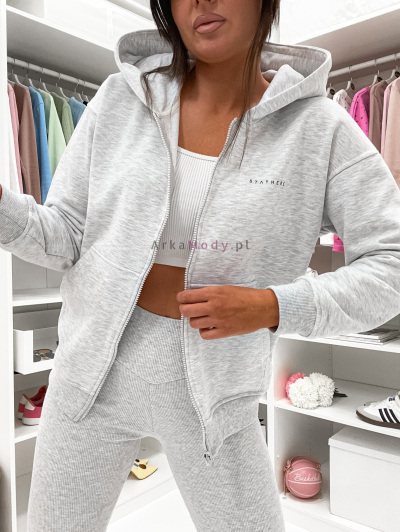 Bluza Nikola SZARY-MELANŻ SH86