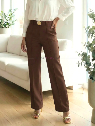 Spodnie Samanta MLECZNA CZEKOLADA EMI26