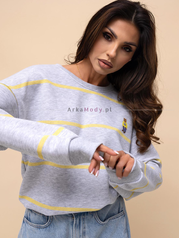 Bluza BEAR SZARA Xana138