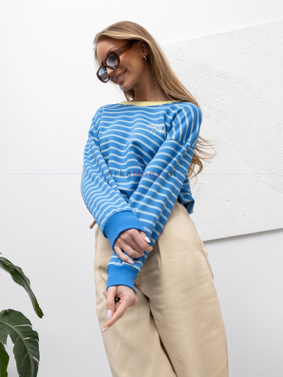 Bluza MatchaClub NIEBIESKA Xana142