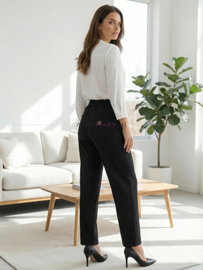 Spodnie Monia czarne EMI28